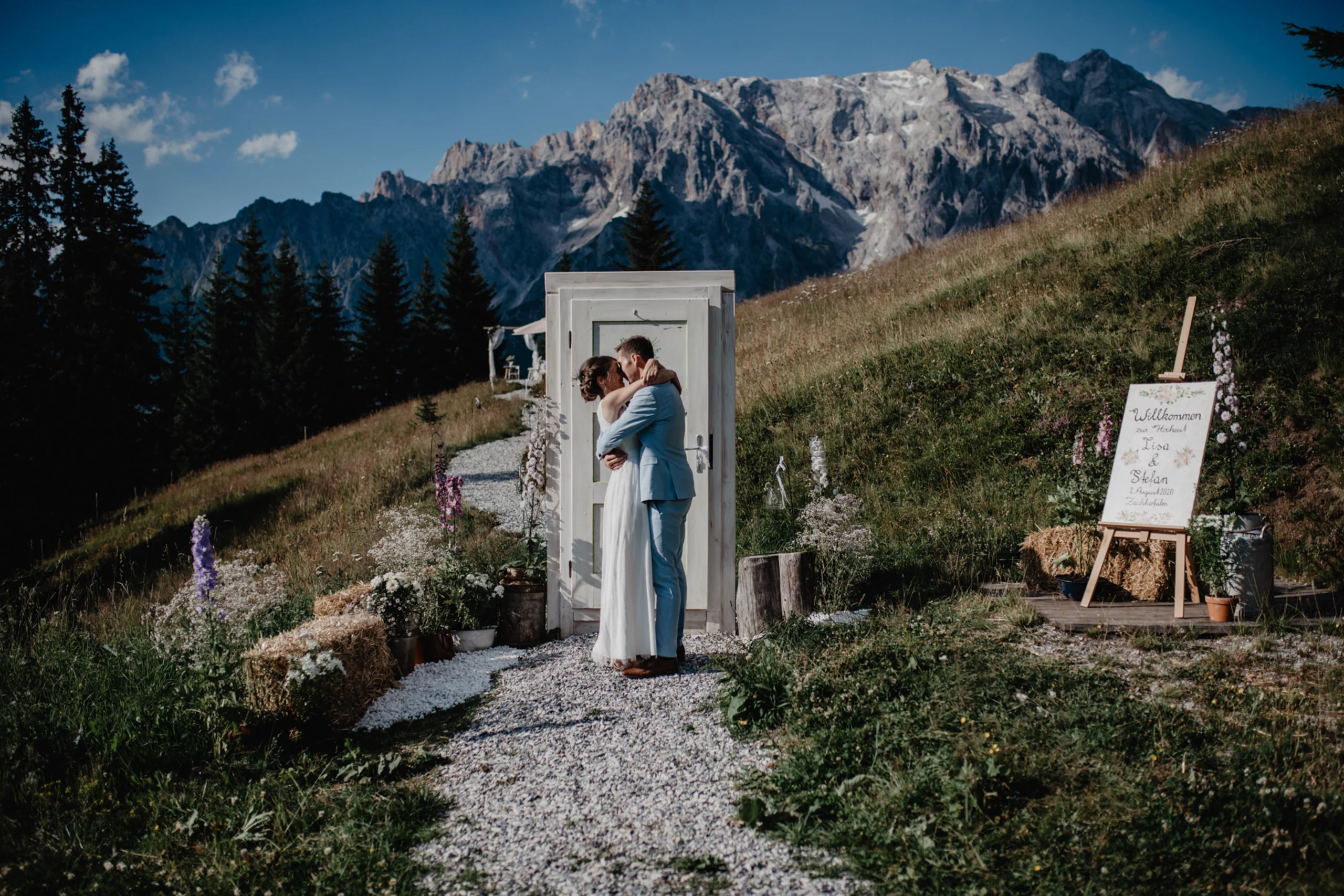 Hochzeit auf 1.600 Metern